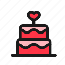 wedding, cake, bakery, food, taart, party, celebration