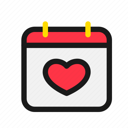 Wedding, date, anniversary, calendar, favorite, reminder, wedding day icon - Download on Iconfinder