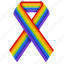 gay, gay pride, lgbt, rainbow, ribbon, badge, homosexual 