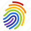 colorful, fingerprint, gay, gay pride, identity, rainbow, homosexual 