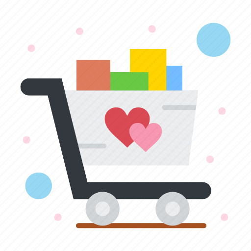 Cart, love, shopping, trolley icon - Download on Iconfinder