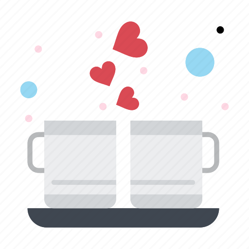 Coffee, drink, heart, hot, love icon - Download on Iconfinder