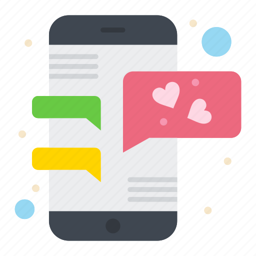 Chat, conversation, love, mobile, phone icon - Download on Iconfinder
