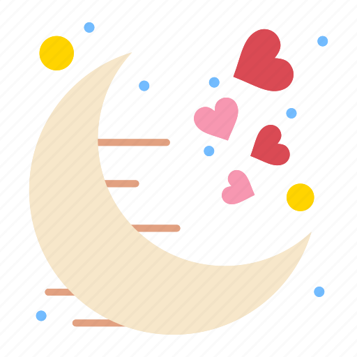 Date, love, moon, night, romantic icon - Download on Iconfinder