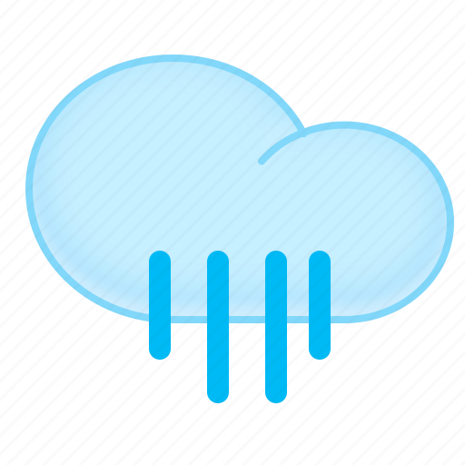 Rainy, showers, weather, could, rain icon - Download on Iconfinder