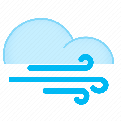 Weather, wind, air, could, nature, windy icon - Download on Iconfinder