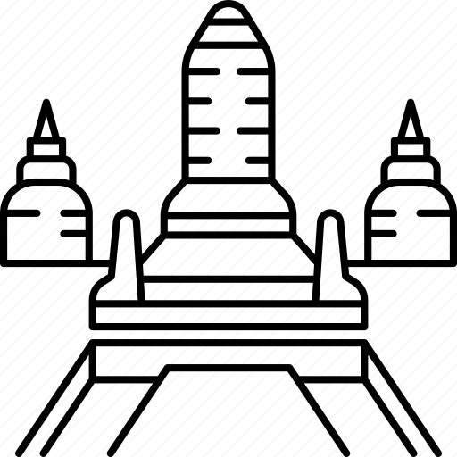 Temple, buddhism, architecture, thailand, culture icon - Download on Iconfinder