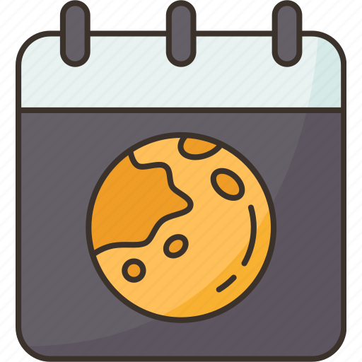 Calendar, month, lunar, celestial, day icon - Download on Iconfinder