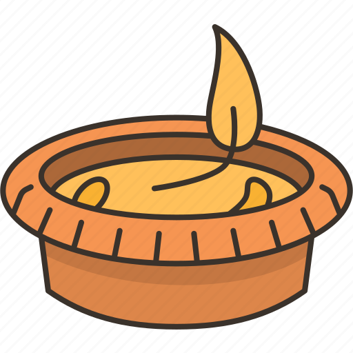 Candle, wax, light, glowing, traditional icon - Download on Iconfinder