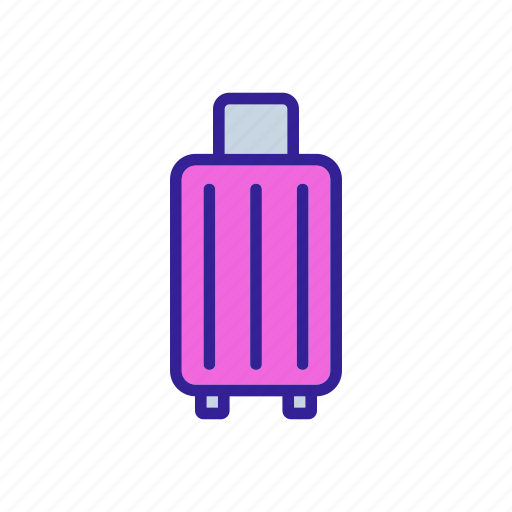 Baggage, linear, luggage, lugguge, tourism, travel, vacation icon - Download on Iconfinder