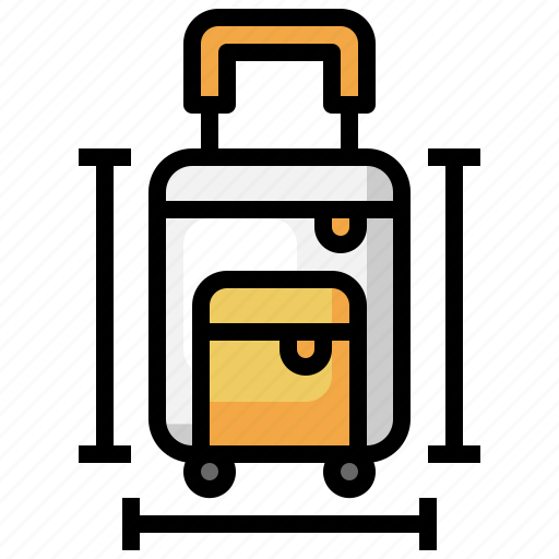 Size, bag, measure, suitcase icon - Download on Iconfinder