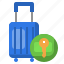 key, security, bag, travel, suitcase 
