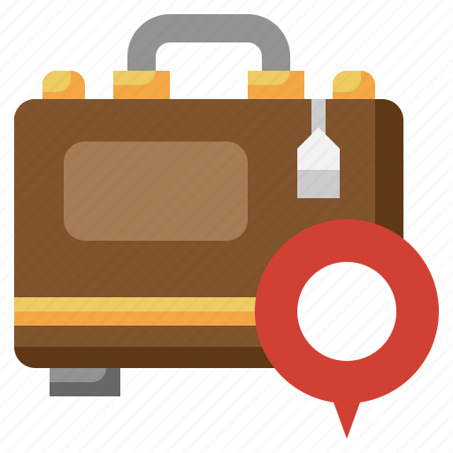 Location, travel, holiday, bag, suitcase icon - Download on Iconfinder