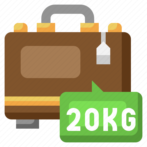 Suitcase, kilogram, weight, travel icon - Download on Iconfinder