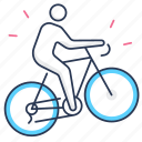 cyclist, bike, bicycle, cycling