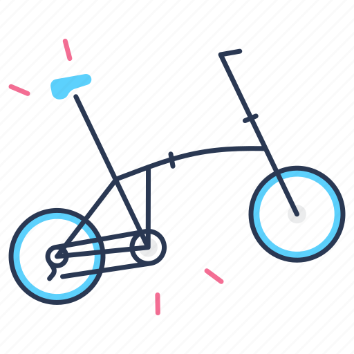 Bike, folding bike, fold bike, brompton icon - Download on Iconfinder