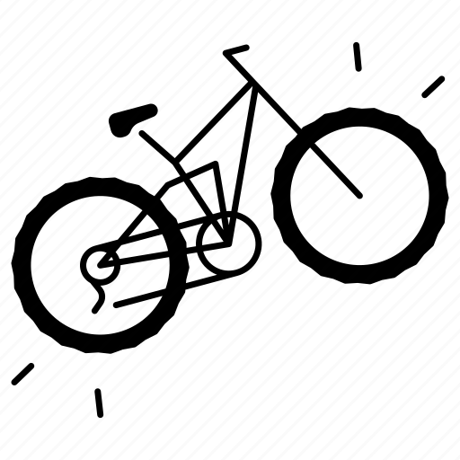 Downhill, bike, downhill bicycle, downhill bike icon - Download on Iconfinder