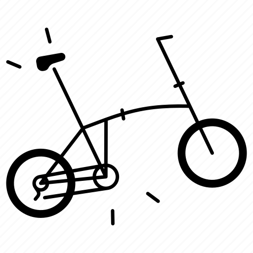 Folding, brompton, brompton bike, folding bike icon - Download on Iconfinder