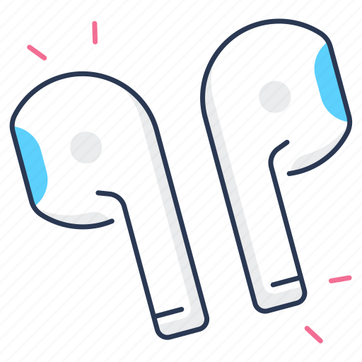 Airpods, earbuds, earphones, earspeakers icon - Download on Iconfinder
