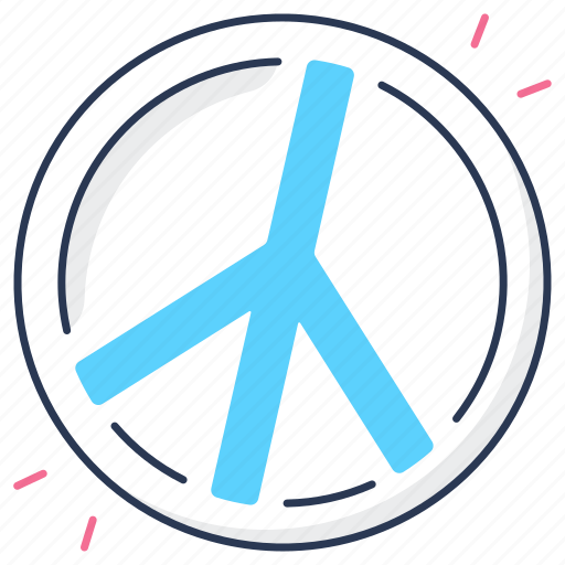 Peace, sign, peaceful, no war icon - Download on Iconfinder