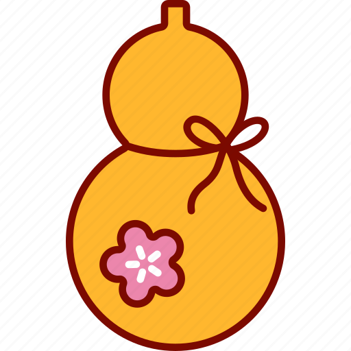 Decoration, gourd, japanese, luck, lunar, new, year icon - Download on Iconfinder