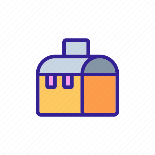 Art, box, contour, lunch, lunchbox, school, student icon - Download on Iconfinder