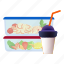 cartoon, food, hand, logo, lunchbox, transparent, water 