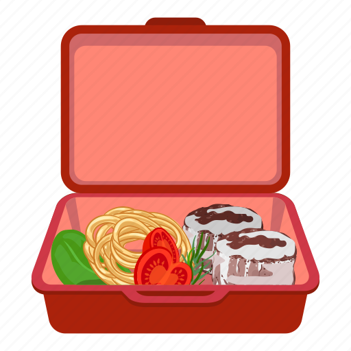 Cartoon, child, food, fruit, lunchbox, red, water icon - Download on Iconfinder