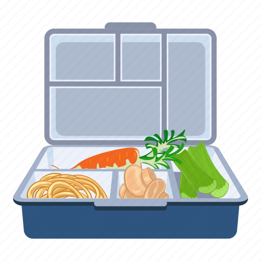 Cartoon, child, food, fruit, lunchbox, plastic, water icon - Download on Iconfinder