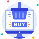 buy, shop, online, basket, computer, ecommerce, online shop, marketing, shopping