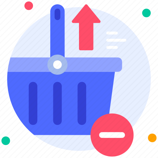 Remove from cart, cart, basket, shopping, delete, ecommerce, online shop icon - Download on Iconfinder