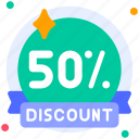 discount badge, discount, sale, shopping, 50%, marketing, promotion, advertising, business