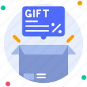 gift, box, package, delivery, discount, marketing, promotion, advertising, business