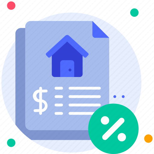 Taxes, tax, discount, building, payment, real estate, property icon - Download on Iconfinder
