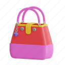 hand, bag, woman, handbag, fashion, female, set, package, container 