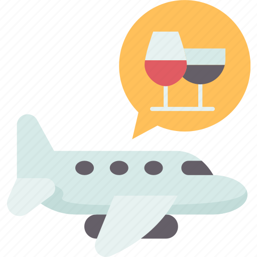Airplane, first, class, travel, service icon - Download on Iconfinder