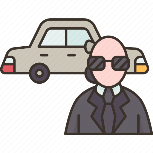 Security, guards, driver, personal, transportation icon - Download on Iconfinder