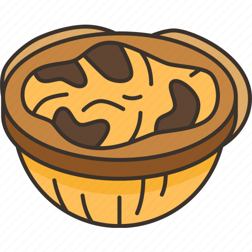 Tart, egg, dessert, bakery, sweet icon - Download on Iconfinder