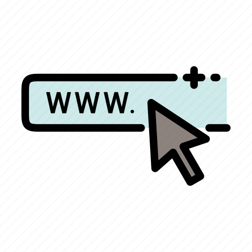 Cursor, domain, url, www, internet, web icon - Download on Iconfinder