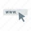 cursor, domain, internet, url, web, www 