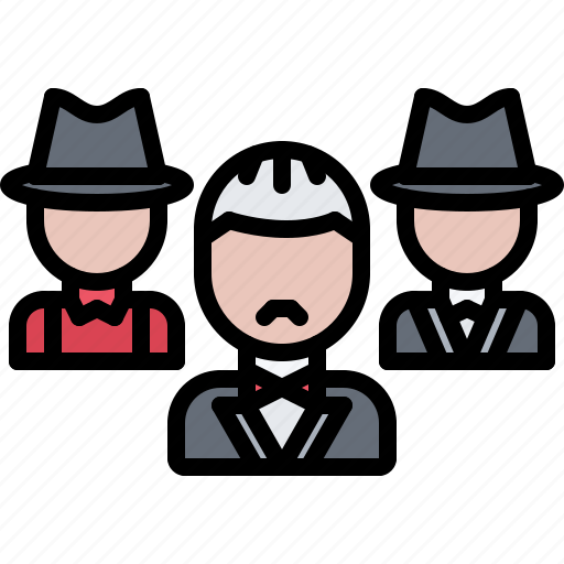 Bandit, criminal, gang, godfather, mafia, mafioso icon - Download on Iconfinder