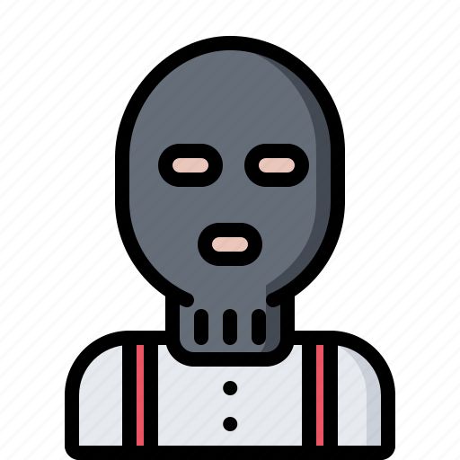 Bandit, criminal, gang, mafia, mafioso, mask, robber icon - Download on Iconfinder