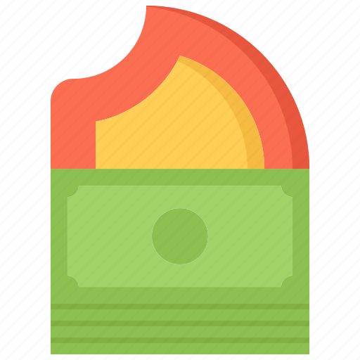Bank, burn, criminal, fire, mafia, money, note icon - Download on Iconfinder