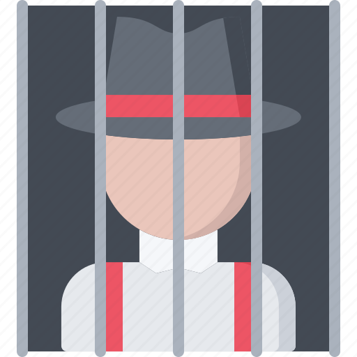 Bandit, criminal, gang, jail, mafia, mafioso, prisoner icon - Download on Iconfinder