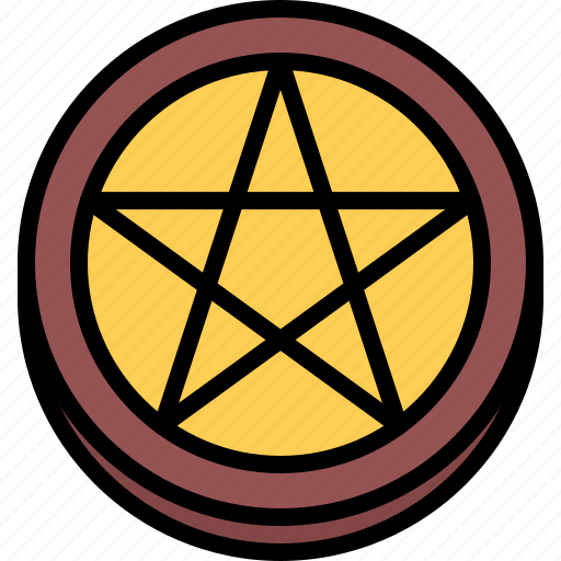 Pentagram, star, fortune, teller, telling, magic, esotericism icon - Download on Iconfinder