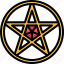 pentagram, star, crystal, stone, fortune, teller, telling, magic, esotericism 