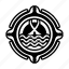 water, sigil, sign, symbol, magical, mystical, 3 