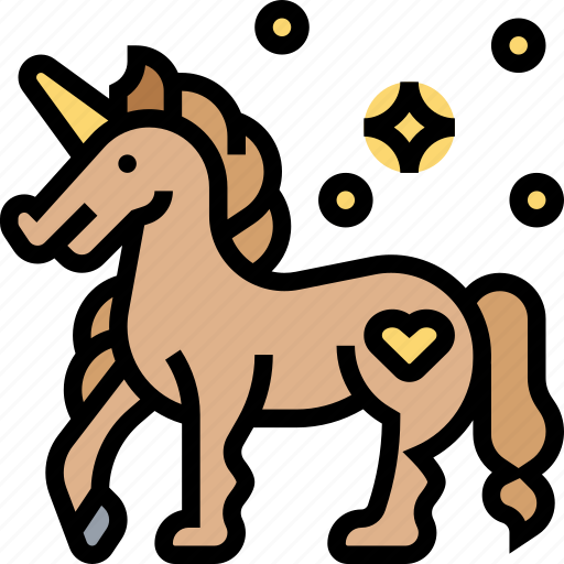 Unicorn, pegasus, myth, fairytale, fantasy icon - Download on Iconfinder