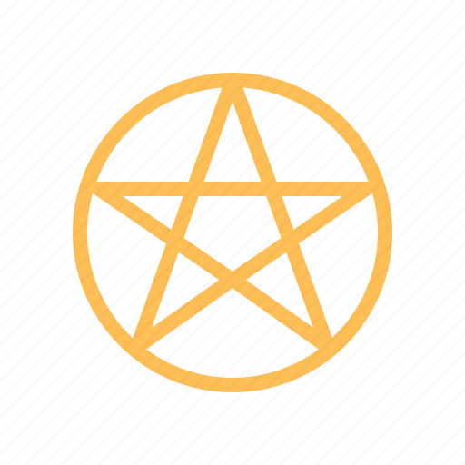 Circle, magic, magical, pentacle, sign, star icon - Download on Iconfinder