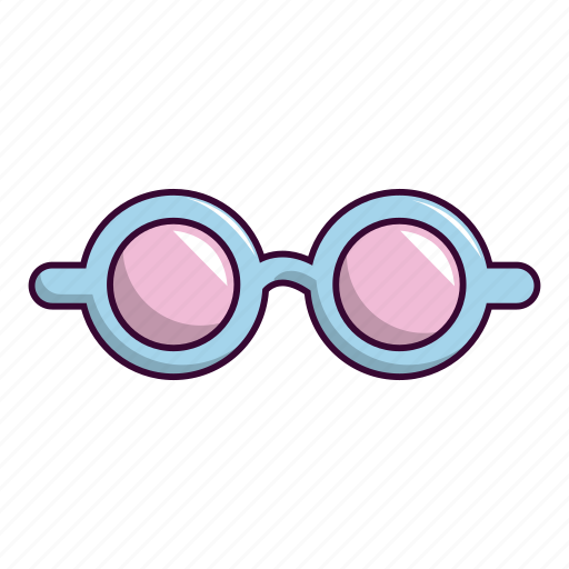 Blue, cartoon, fashion, frame, glasses, magic, pink icon - Download on Iconfinder